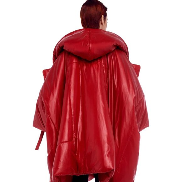 ORIGINAL "NORMA KAMALI" MODERN SLEEPING BAG COAT+ORIGINAL STORAGE BAG M/L - Picture 10 of 12